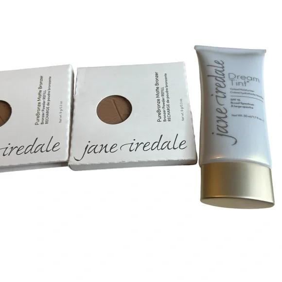 Jane iredale Dark Dream Tint and PureBronze Matt Bronzer. NWT.